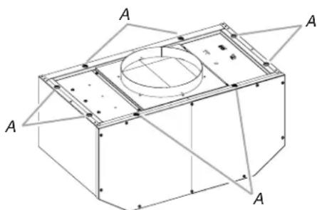 MAYTAG UXI1200DYS - Outlet Side: - 1