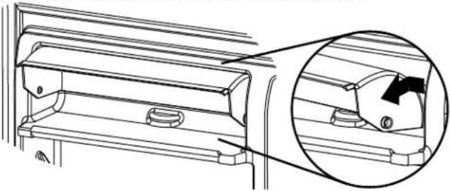 WHIRLPOOL WRT541SZDM - To remove and replace the utility compartment: - 1