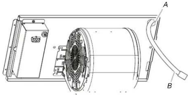MAYTAG UXB0600DYS - Installation du moteur du ventilateur interne de la caisse de la hotte - 4