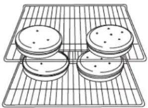 WHIRLPOOL WHKITWCE55US0HB - Horneado de pasteles de capas en dos parrillas - 1
