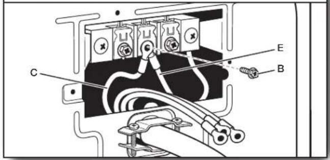 MAYTAG MALAUMED6230HC - Conecte el cable neutro a tierra y el cable neutro - 1
