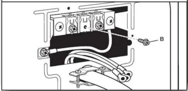 MAYTAG MALAUMED6230HC - Remove center screw - 1