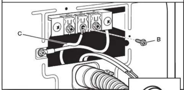 MAYTAG MALAUMED6230HC - Conecte el cable neutro - 1