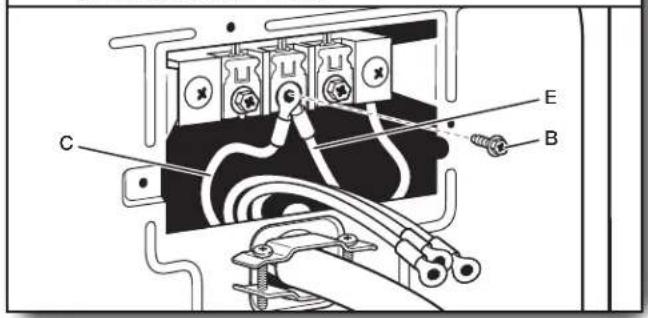 MAYTAG MALAUMED6230HC - Connect neutral ground wire and neutral wire - 1