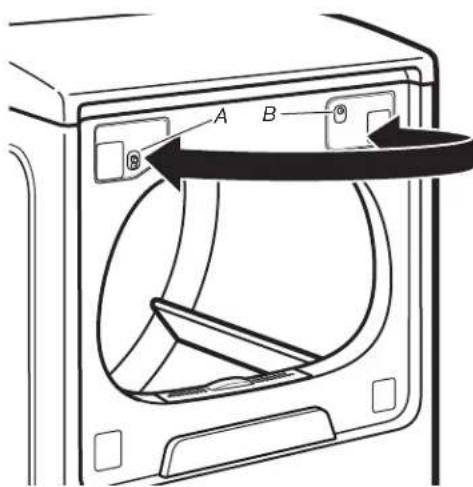 MAYTAG MALAUMED6230HC - Inversion de la gâche - 1
