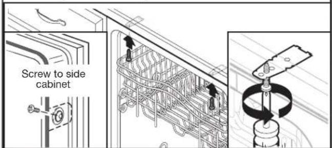 KITCHENAID KDTM704LPA - Fije la lavavajillas - 1