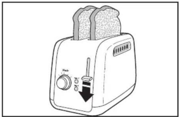 KITCHENAID KMT4115CU - Uso de su tostador - 1
