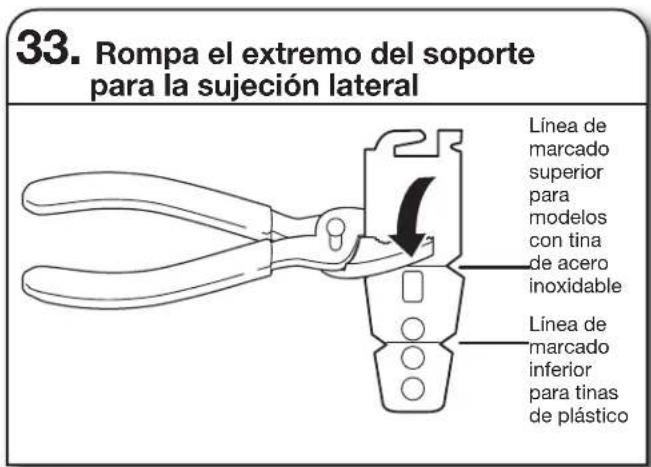 KITCHENAID KDFE104KPS - SELECTION DEL MÉTODO DE SUJEÑCION DE ANCLAJE - 3