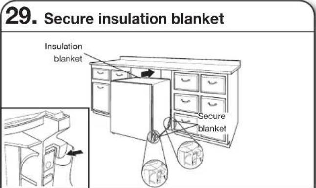 KITCHENAID KDFE104KPS - Install Foam Side Shields (on some models) - 7