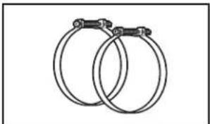 KITCHENAID KDFE104KPS - Additional Parts Needed (not provided): - 2