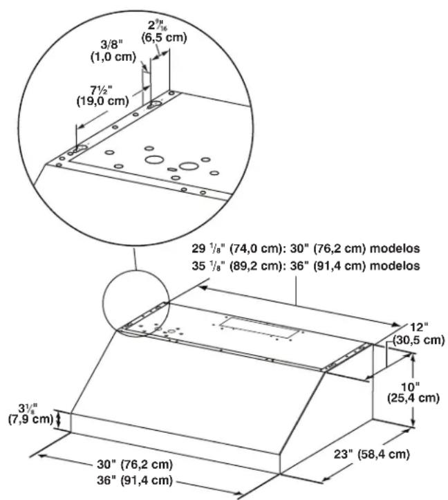 KITCHENAID KVUC606KSS - Dimensiones del producto - 1