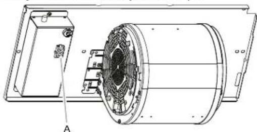 KITCHENAID KVWC906KSS - Instalación del motor del soplador interno de la campana de estufa - 1
