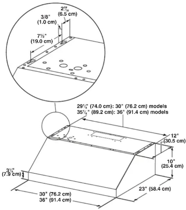 KITCHENAID KVUC600KSS - Product Dimensions - 1