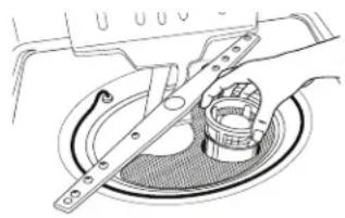WHIRLPOOL WDF331PAHS - Instrucciones para reinstalar los filtros - 1