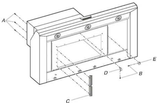 KITCHENAID KVWC956KSS - Préparation du système de ventilation interne - 1