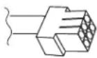 KITCHENAID KVWC956KSS - Electrical Connection Inside Range Hood Between In-line Blower System and Range Hood - 1