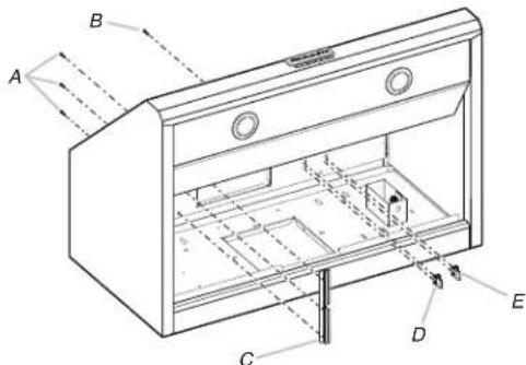 KITCHENAID KVWC908KSS - Prepare el sistemas del soplador interno - 1