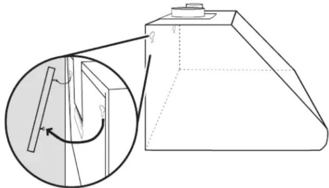KITCHENAID KVWC908KSS - Instalacion de la campana de estufa - 1