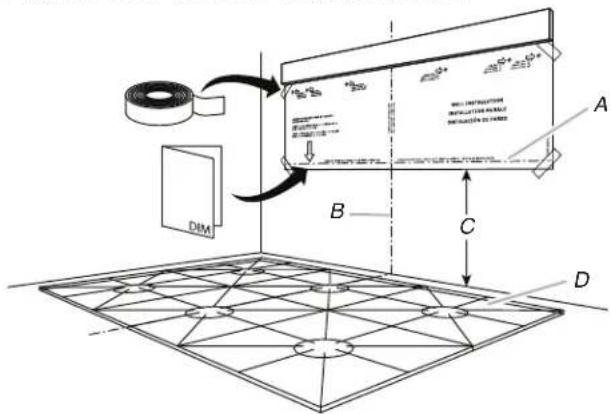 KITCHENAID KVWC908KSS - Range Hood Mounting Screws Installation - 1