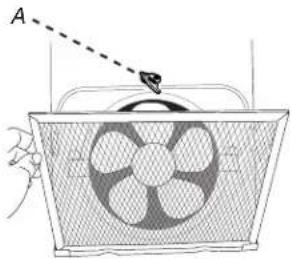 AMANA UXT4030ADS - Retrait du filtre : - 1