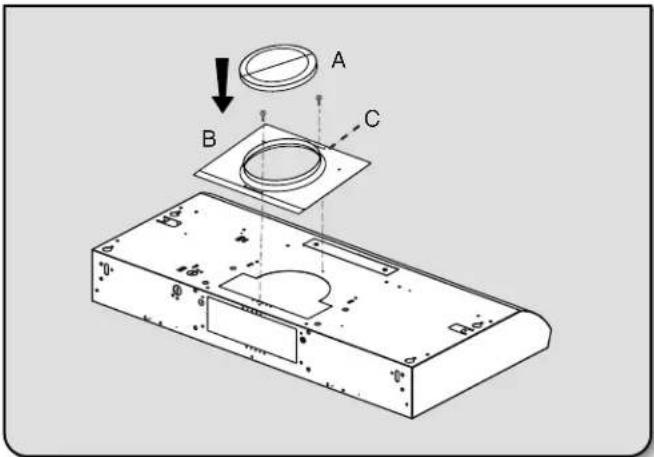 AMANA UXT2030ADW - Attach Vent Damper or Transition - 1