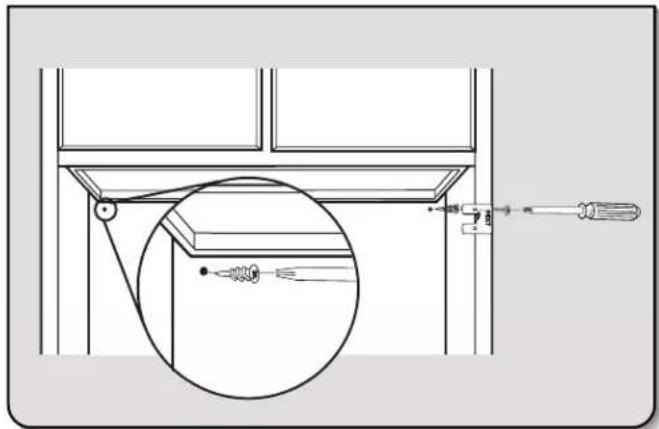 AMANA UXT2030ADW - Installation des brides - 1