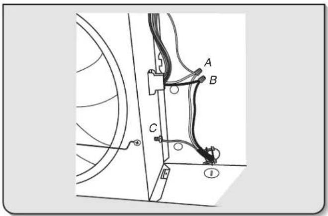 AMANA UXT2030ADW - Raccordement du circuit d'évacuation - 1