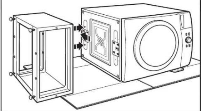 MAYTAG XHPC155YC - Fixation du piédestal à la laveuse - 1