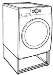 MAYTAG XHPC155YC - Stand the washer/dryer upright - 1