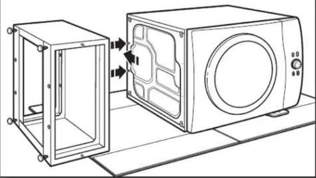 MAYTAG XHPC155YC - Fixation du piédestal à la sécheuse - 1