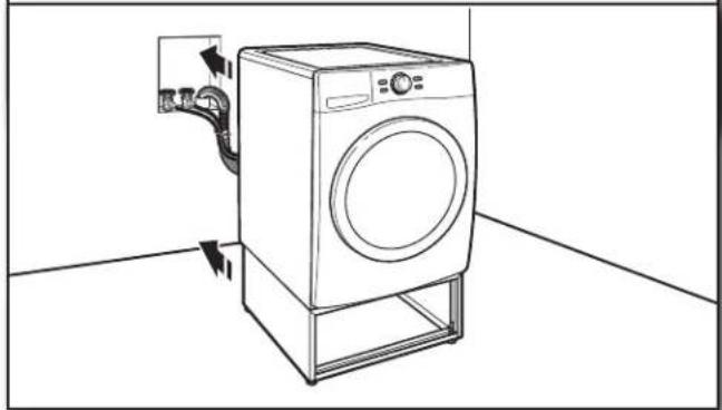 MAYTAG XHPC155YC - Déplacer l'appareil près de son emplacement définitif - 1