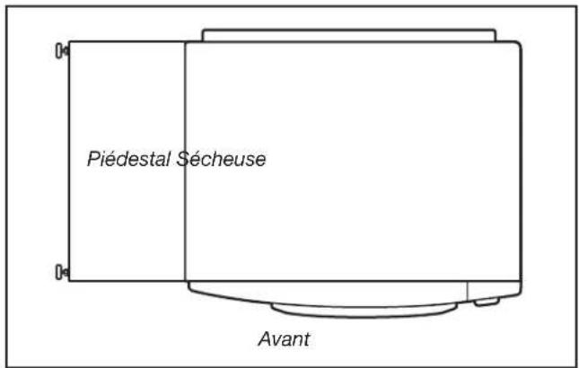 MAYTAG XHPC155YC - Fixation du piédestal à la sécheuse - 2