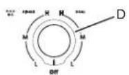 KITCHENAID KCES950KBL - PARTS AND FEATURES - KNOB CONTROLS - 4