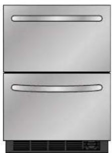 KITCHENAID KUDF204KPA - Refrigerator/Freezer Drawers (with ice maker and water filter) - 1