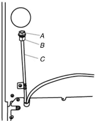 KITCHENAID KUDF204KPA - Raccordement au réfrigérateur - 1