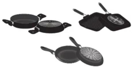 KITCHENAID KCIG950JBL - Ustensiles pour cuisson par induction - 1