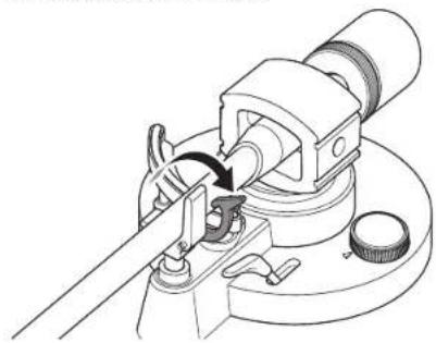 YAMAHA CDS303 - Adjusting the stylus pressure - 3