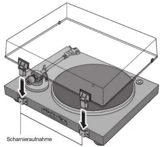 YAMAHA CDS303 - Haube anbringen - 2