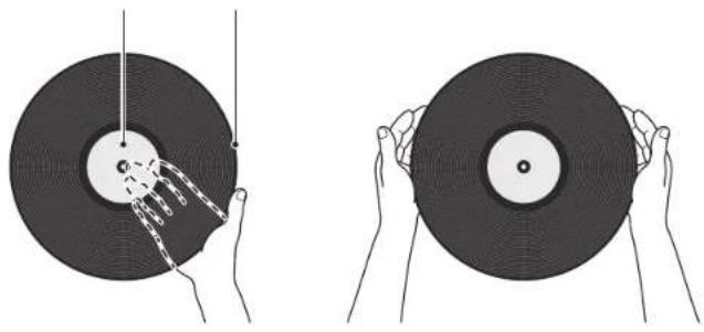 YAMAHA CDS303 - Hanteren van grammofoonplaten - 1