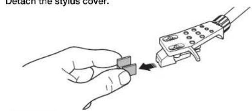 YAMAHA CDS303 - Adjusting the stylus pressure - 1