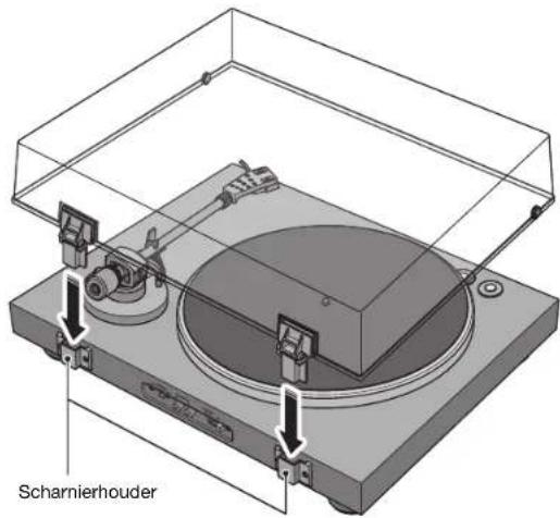 YAMAHA CDS303 - De stofkap bevestigen - 2