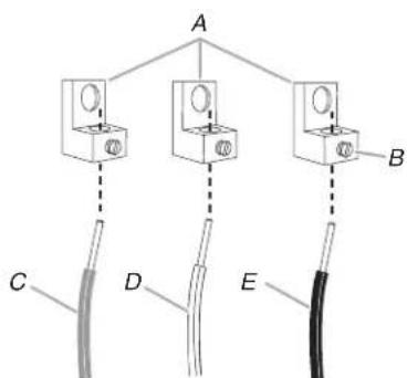 MAYTAG MER7700LZ - Conexión de 3 hilos: Cable directo - 3