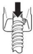 MAYTAG MER7700LZ - Style 2: Serre-cables pour raccordement direct - 2