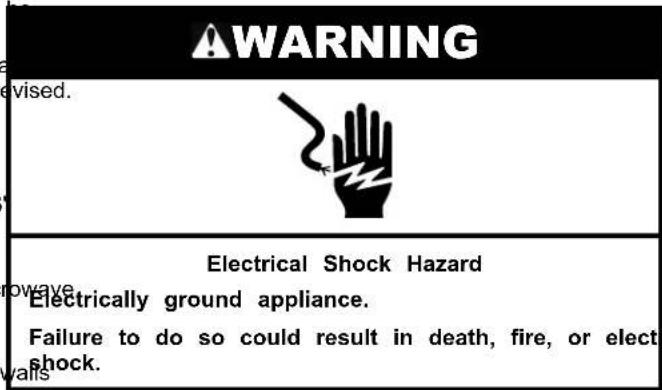 MAYTAG MER7700LZ - Electrical Requirements - U.S.A. Only - 1
