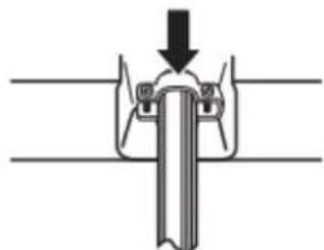 MAYTAG MER7700LZ - Style 1: Serre-cables du cable d'alimentation - 2