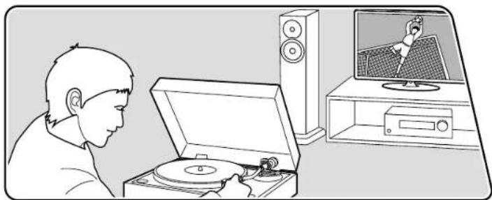 ONKYO TXNR6100 - Affichage de votre vidéo favorite sur un téléviseur tout en écoutant de la musique - 1