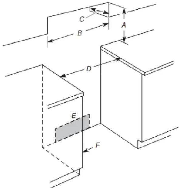 AMANA ACR4303MFS - Cabinet Dimensions - 1