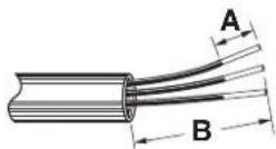 AMANA ACR4303MFS - Installation d'une connexion directe : Conducteur de cuivre ou d'aluminium - 1