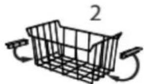 WHIRLPOOL WZC5216LW - Sliding Basket (on some models) - 3