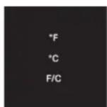 KITCHENAID KUBR314KSS - Viewing Celsius/Fahrenheit Temperatures - 1